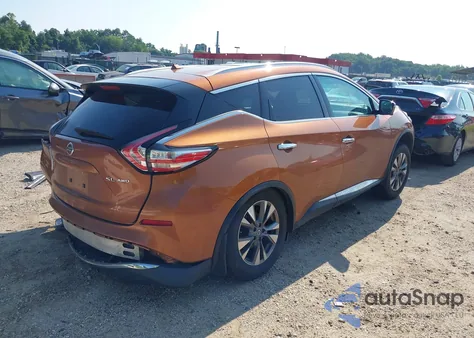 2015 Nissan Murano S/Sl/Sv/Platinum z USA, uszkodzony, nr VIN 5N1AZ2MH0FN287384
